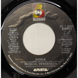 Michael Henderson Fickle Vinyl 7" USED