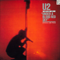 U2 Live "Under A Blood Red Sky" Vinyl LP USED