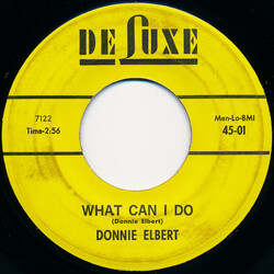 Donnie Elbert What Can I Do / Have I Sinned Vinyl 7" USED