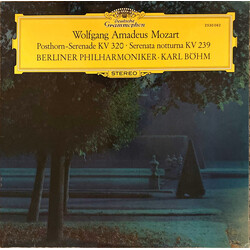 Wolfgang Amadeus Mozart / Berliner Philharmoniker / Karl Böhm Posthorn-Serenade KV 320 / Serenata Notturna KV 239 Vinyl LP USED