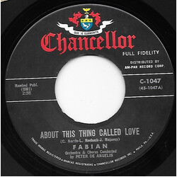 Fabian (6) About This Thing Called Love Vinyl 7" USED