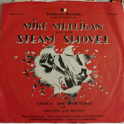 Virginia Lee Burton Mike Mulligan And His Steam Shovel Vinyl 7" USED