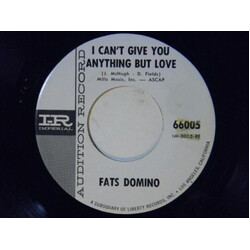 Fats Domino I Can't Give You Anything But Love Vinyl 7" USED