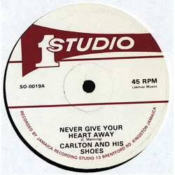 Carlton And The Shoes Never Give Your Heart Away Vinyl 12" USED