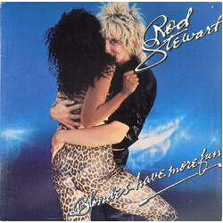 Rod Stewart Blondes Have More Fun Vinyl LP USED
