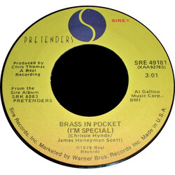 The Pretenders Brass In Pocket (I'm Special) Vinyl 7" USED