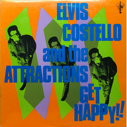 Elvis Costello & The Attractions Get Happy!! Vinyl LP USED