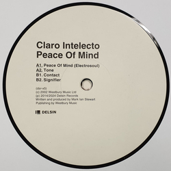 Claro Intelecto Peace Of Mind Vinyl 12" USED