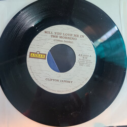 Clifton Jansky Will You Love Me In The Morning Vinyl 7" USED