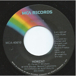Sherbet Howzat Vinyl 7" USED