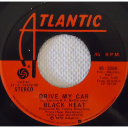 Black Heat Drive My Car / Questions & Conclusions Vinyl 7" USED