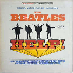 The Beatles Help! (Original Motion Picture Soundtrack) Vinyl LP USED
