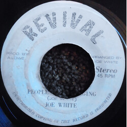 Joe White People Are Changing Vinyl 7" USED