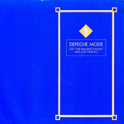 Depeche Mode Get The Balance Right And Live Tracks Vinyl 12" USED