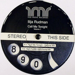 Ilija Rudman Call Me Tonight Volume 1 Vinyl 12" USED