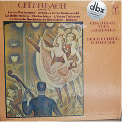 Cincinnati Pops Orchestra / Erich Kunzel Offenbach Overtures Vinyl LP USED
