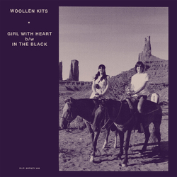 Woollen Kits Girl With Heart b/w In The Black Vinyl 7" USED