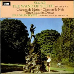 Sir Edward Elgar / Sir Adrian Boult / The London Philharmonic Orchestra The Wand Of Youth Suites 1&2 Vinyl LP USED