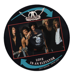 Aerosmith Love In An Elevator Vinyl 12" USED