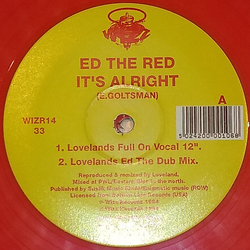 Ed The Red It's Alright Vinyl 12" USED
