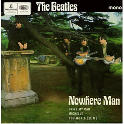 The Beatles Nowhere Man Vinyl 7" USED