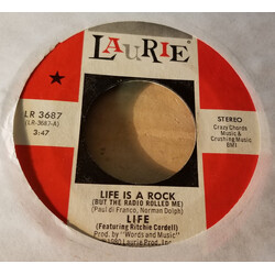 Life (75) Life Is A Rock (But The Radio Rolled Me) Vinyl 7" USED