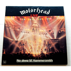 Motorhead No Sleep 'Til Hammersmith Vinyl LP USED