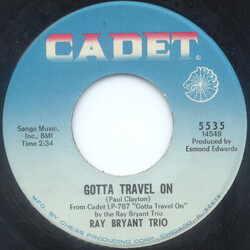 Ray Bryant Trio Gotta Travel On Vinyl 7" USED