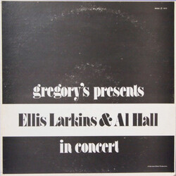 Ellis Larkins / Al Hall Gregory's Presents Ellis Larkins And Al Hall In Concert Vinyl LP USED