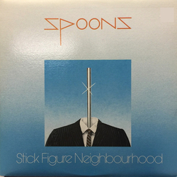 Spoons Stick Figure Neighbourhood Vinyl LP USED