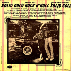 Various Solid Gold Rock 'N' Roll Volume 1 Vinyl LP USED
