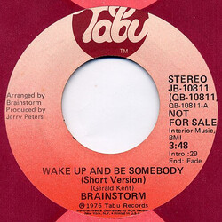 Brainstorm (5) Wake Up And Be Somebody Vinyl 7" USED