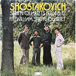 Dmitri Shostakovich / Fitzwilliam String Quartet String Quartets Nos. 4 & 12 Vinyl LP USED