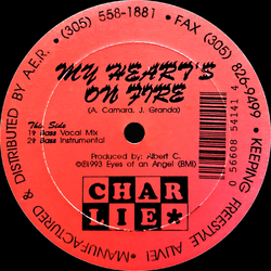 Charlie (22) My Heart's On Fire Vinyl 12" USED
