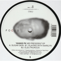 Yannis Pk Mr. President EP Vinyl 12" USED