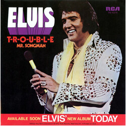 Elvis Presley T-R-O-U-B-L-E / Mr. Songman Vinyl 7" USED