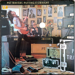 Pat Travers Putting It Straight Vinyl LP USED