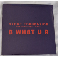Stone Foundation B What U R Vinyl 7" USED