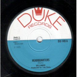 Dillinger / Shenley Duffus Headquarters / Black Girl In My Bed Vinyl 7" USED