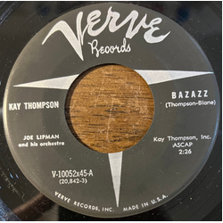 Kay Thompson Bazazz Vinyl 7" USED