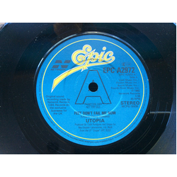 Utopia (5) Feet Don't Fail Me Now Vinyl 7" USED