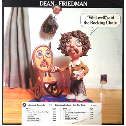 Dean Friedman "Well, Well," Said The Rocking Chair. Vinyl LP USED