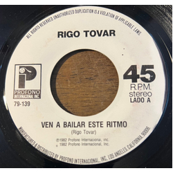 Rigo Tovar Ven A Bailar Este Ritmo Vinyl 7" USED