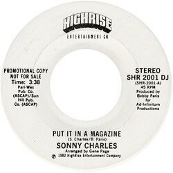 Sonny Charles Put It In A Magazine USED VINYL 7INCH 45 RPM PROMO STEREO
