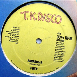 Foxy RRRRRRock / Devil Boogie USED VINYL 12INCH 33 S RPM