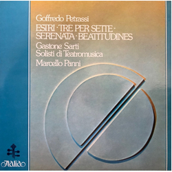 Goffredo Petrassi / Gastone Sarti / Solisti Di Teatromusica / Marcello Panni Estri • Tre Per Sette • Serenata • Beatitudines Vinyl LP USED