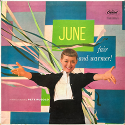 June Christy Fair And Warmer! Vinyl LP USED