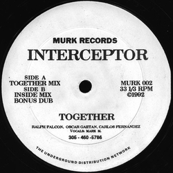Interceptor Together Vinyl 12" USED