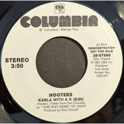 The Hooters Karla With A K Vinyl 7" USED
