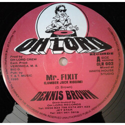 Dennis Brown / Ruddy Irie Mr. Fix It / Modeling A Gwan USED VINYL 12INCH 45 RPM